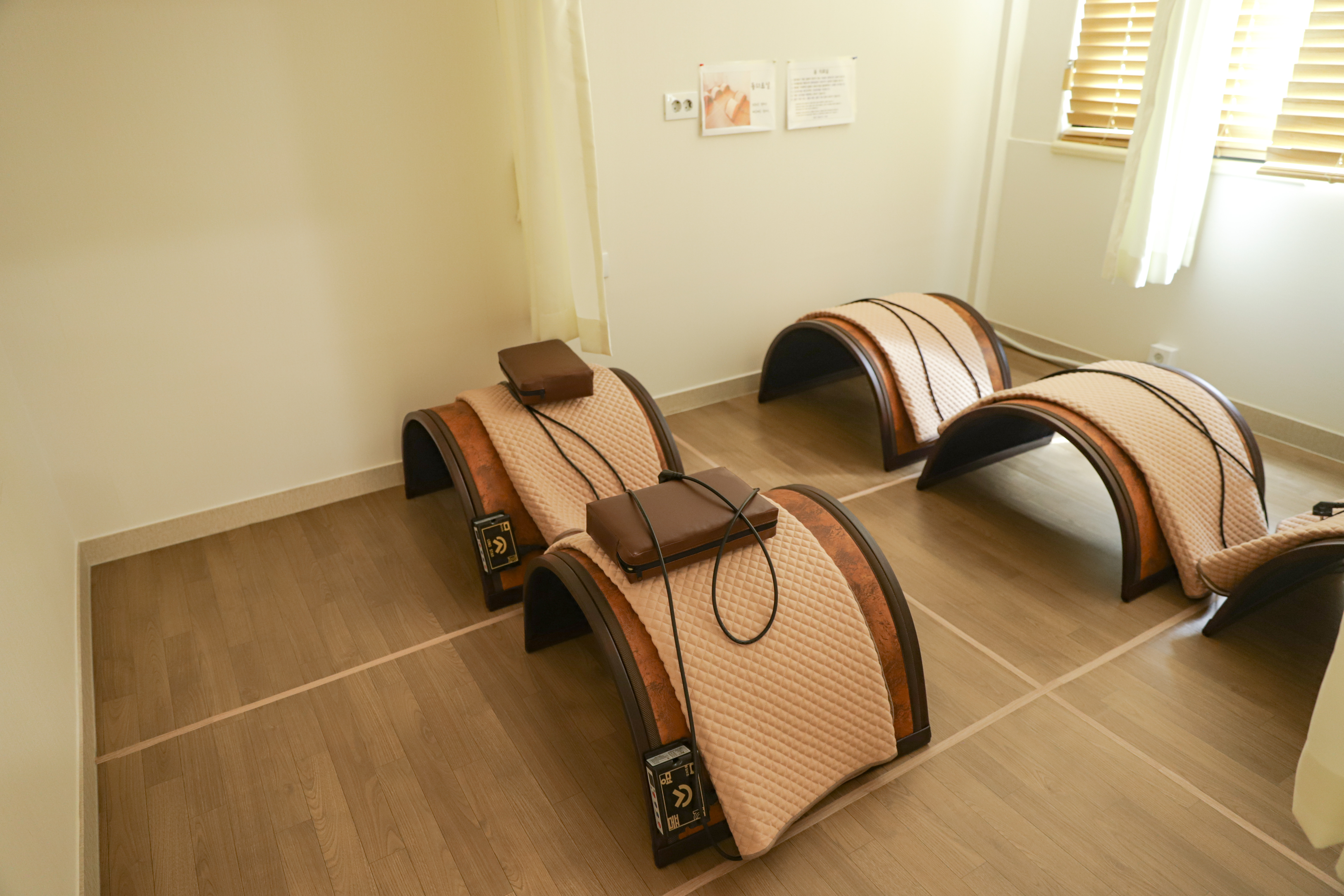 빛한의원 접수 데스크